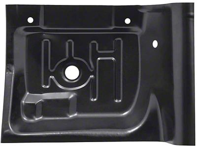 1970-1974 Camaro Rear Floor Pan Repair Panel; with Partial Tunnel Area; Drivers Side