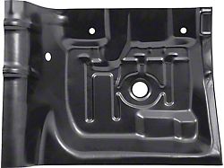 1975-1981 Camaro Rear Floor Pan Repair Panel; with Partial Tunnel Area; Passenger Side