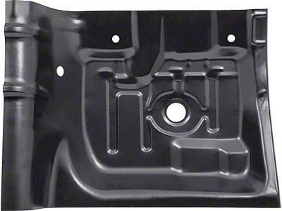 1975-1981 Camaro Rear Floor Pan Repair Panel; with Partial Tunnel Area; Passenger Side