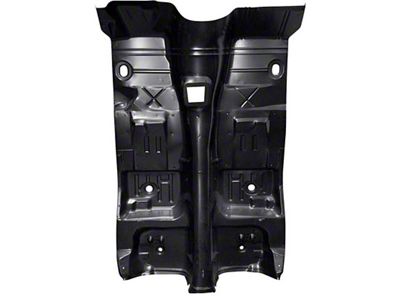 1970-1974 Camaro Complete Floor Pan Assembly; with Toe Board and Bracing; Manual Trans