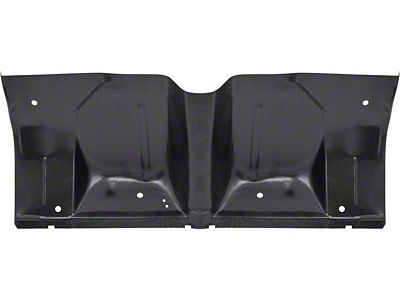 1967-1969 Camaro Rear Seat Floor Pan Repair Panel; Full Length; EDP Coated