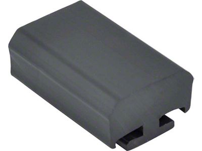 1967 Camaro Door Window Rest Bumper; Each