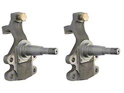 2-Inch Drop Spindles; with Disc Brakes; RH and LH; Pair (67-69 Camaro)