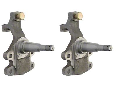 1967-1969 Camaro 2-Inch Drop Spindles; with Disc Brakes; RH and LH; Pair