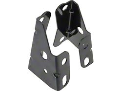 1967-1969 Camaro Power Brake Booster Brackets; For Boosters With 3-3/8-Inch Square Bolt Pattern; Black