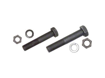 1967 Camaro OE Style Traction Bar Installation Hardware Kit; 6-Piece Kit