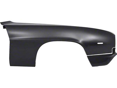 1969 Camaro Front Fender; Standard; with Extension; RH Passenger Side