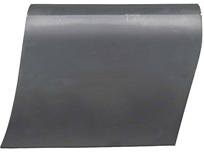 1970-1981 Camaro Front Fender Repair Panel; Lower Rear; RH; EDP Coated
