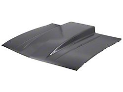 1982-1992 Camaro Cowl Induction Hood; with 4-Inch Rise; without Center Ridge; Stamped Steel