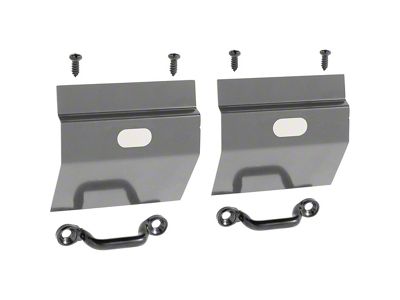 1982-1992 Camaro T-Top Retainer Tail Panel Brackets and Hooks;