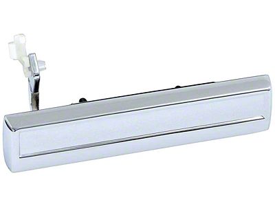 1982-1992 Camaro Exterior Door Handle; Chrome; RH Passenger Side