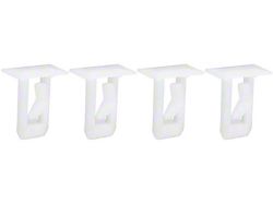 Headliner Trim Retainer Clips; 4 Piece Set (82-92 Camaro)