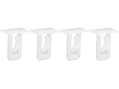 1982-1992 Camaro Headliner Trim Retainer Clips; 4 Piece Set
