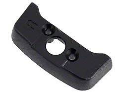 Seat Belt Shoulder Guide Escutcheon; RH; Black (74-81 Camaro)