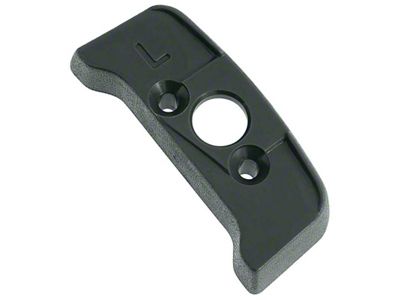 1974-1981 Camaro Seat Belt Shoulder Guide Escutcheon; Green; LH Driver Side