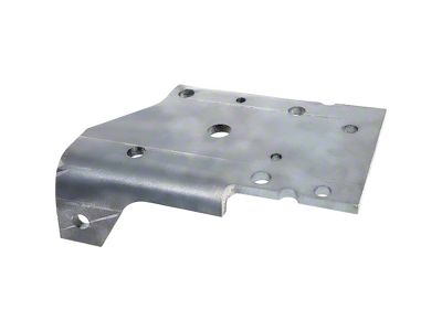 1968-1969 Camaro Leaf Spring & Shock Anchor Plate; w/Sway Bar; Passenger Side