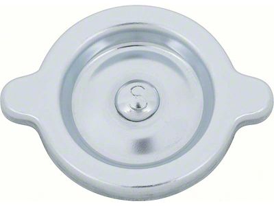 1967-1975 Camaro Oil Filler Cap; with S Marking; V8; Zinc Coated; Factory Correct