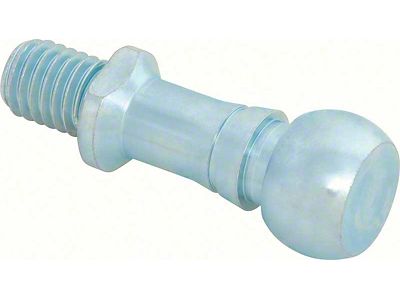 1967-1983 Camaro Clutch Bellcrank Pivot Ball; Block Side; Screw-In Type; 3-Inch Overall Length