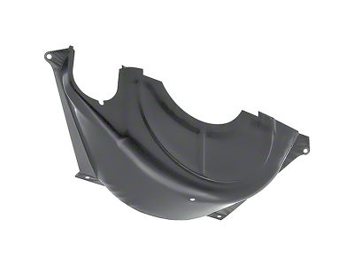 1967-1969 Camaro Flywheel Converter Cover; Steel; For TH400 Transmission; For Starter On RH, Passenger Side