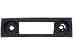 1967-1968 Camaro Dash Radio Bezel; Original Style
