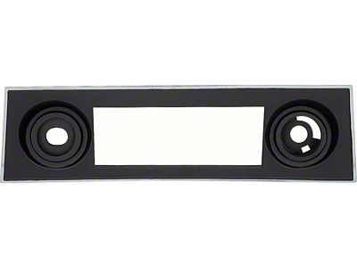 1967-1968 Camaro Dash Radio Bezel; Original Style