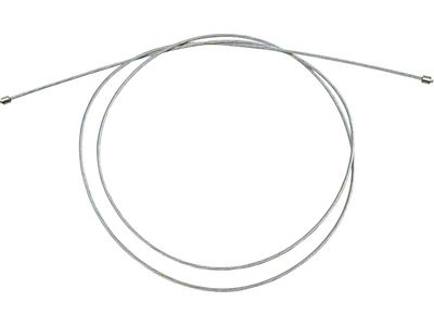 1967 Camaro Intermediate Park Brake Cable; 82-Inch Long; Small Block