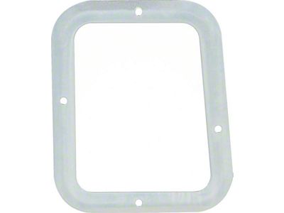 1967-1969 Camaro Shift Boot Retainer Plate; woth Console; Manual Trans