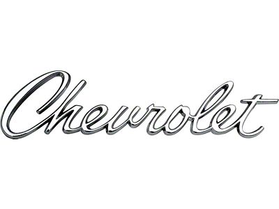 1967 Camaro Chevrolet Header Panel and Trunk Emblem