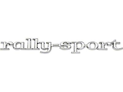 1968 Camaro Rally Sport Front Fender Emblem; Each