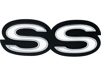 1967-1968 Camaro SS Front Grill Emblem; GM Licensed