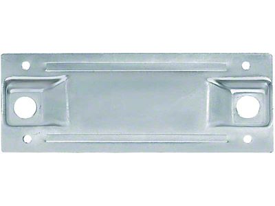 1968-1969 Camaro Console Shift Lamp Mounting Plate; with Auto Trans