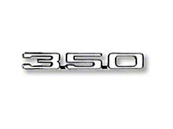 1968 Camaro 350 Front Fender Emblem; RH
