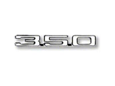 1968 Camaro 350 Front Fender Emblem; RH