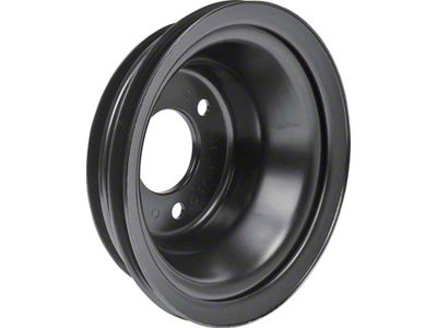 1969-1972 Camaro Crankshaft Pulley; Big Block; 3 Groove; Long Water Pump; w/AC; 7-5/8-Inch O.D.