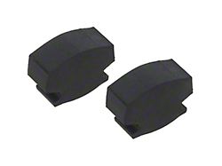 1967-1969 Camaro Dash Ash Tray Rubber Bumpers, Pair