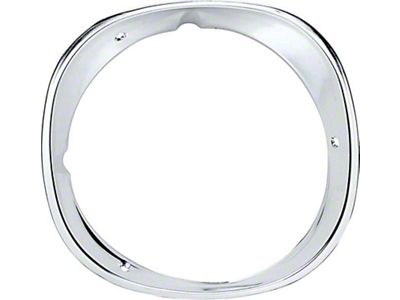 1970-1973 Camaro Headlight Bezel; Passenger Side