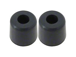 Convertible Top Frame Rubber Stoppers; Pair (67-69 Camaro)