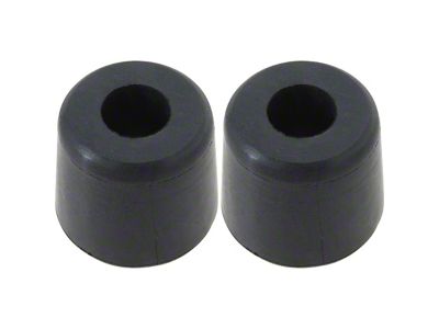 1967-1969 Camaro Convertible Top Frame Rubber Stoppers; Pair
