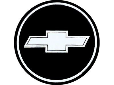 1978-1979 Camaro Bow Tie Logo Hub Cap Insert; Each