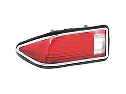 1974-1977 Camaro Tail Light Lens Assembly; with Back-Up Lens, Gasket; LH Driver Side