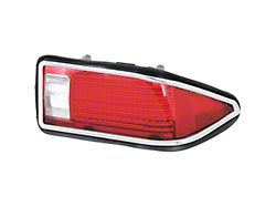 1974-1977 Camaro Tail Light Lens; with Back-Up Lens; RH Passenger Side