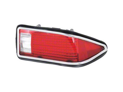 1974-1977 Camaro Tail Light Lens; with Back-Up Lens; RH Passenger Side