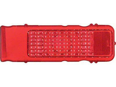 1968 Camaro Standard Tail Lamp Lens; with GM Markings; Each