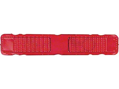 1968 Camaro RS Tail Lamp Lens; With GM Markings; LH or RH