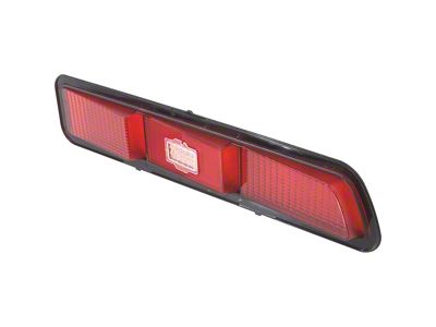 1969 Camaro Tail Light Lens; Standard, SS, Z28; without RS; LH Drivers Side; GM Licensed