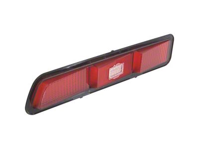 1969 Camaro Tail Light Lens; Standard, SS, Z28; without RS; RH Passenger Side; GM Licensed