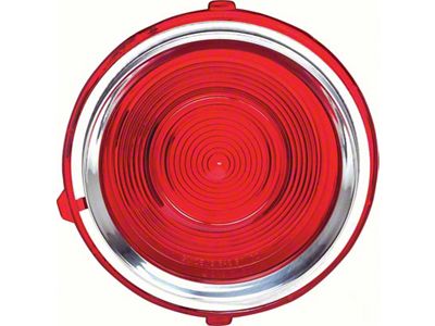 1970-1973 Camaro Tail Lamp Lens; Standard; LH Drivers Side