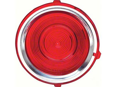 1970-1973 Camaro Tail Lamp Lens; Standard; RH Passenger Side