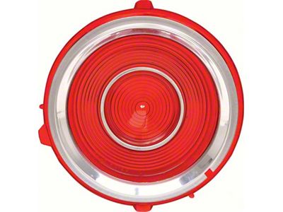 1970-1973 Camaro Tail Lamp Lens; Rally Sport; LH