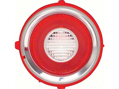 1972-1973 Camaro RS Back Up Lens; Passenger Side
